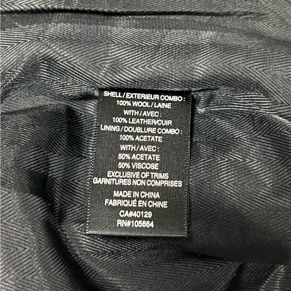 L.A.M.B. Mixed Media Tweed Check Single Button Blazer - Picture 12 of 16